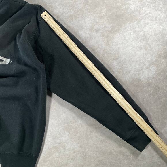 Vintage Staind Rock Band Embroidered Front And Back Baggy Black Pullover Hoodie - Picture 9 of 11